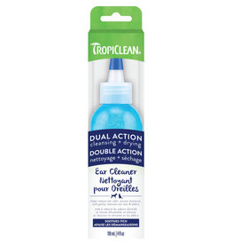 Tropiclean Tropiclean Nettoyant oreille double action 4oz