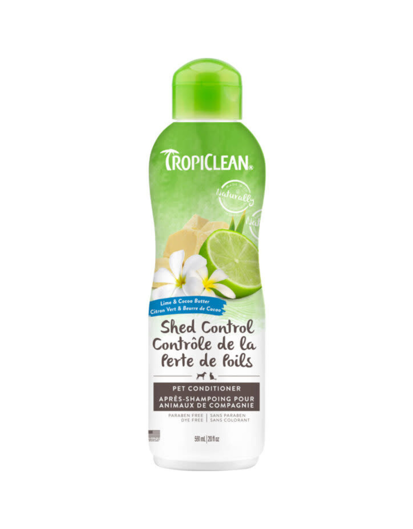Tropiclean Tropiclean Revitalisant mue Lime et Cacao 20oz