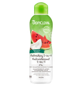 Tropiclean Tropiclean Shampoing 2/1 Melon d'eau 20oz