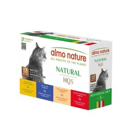 Almo Nature Almo Nature HQS N. Sélection Poulet & Poisson Rot. Pack #3 12x70g