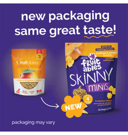 fruitables Fruitables Minis Gâteries Citrouille & Mangue 5oz