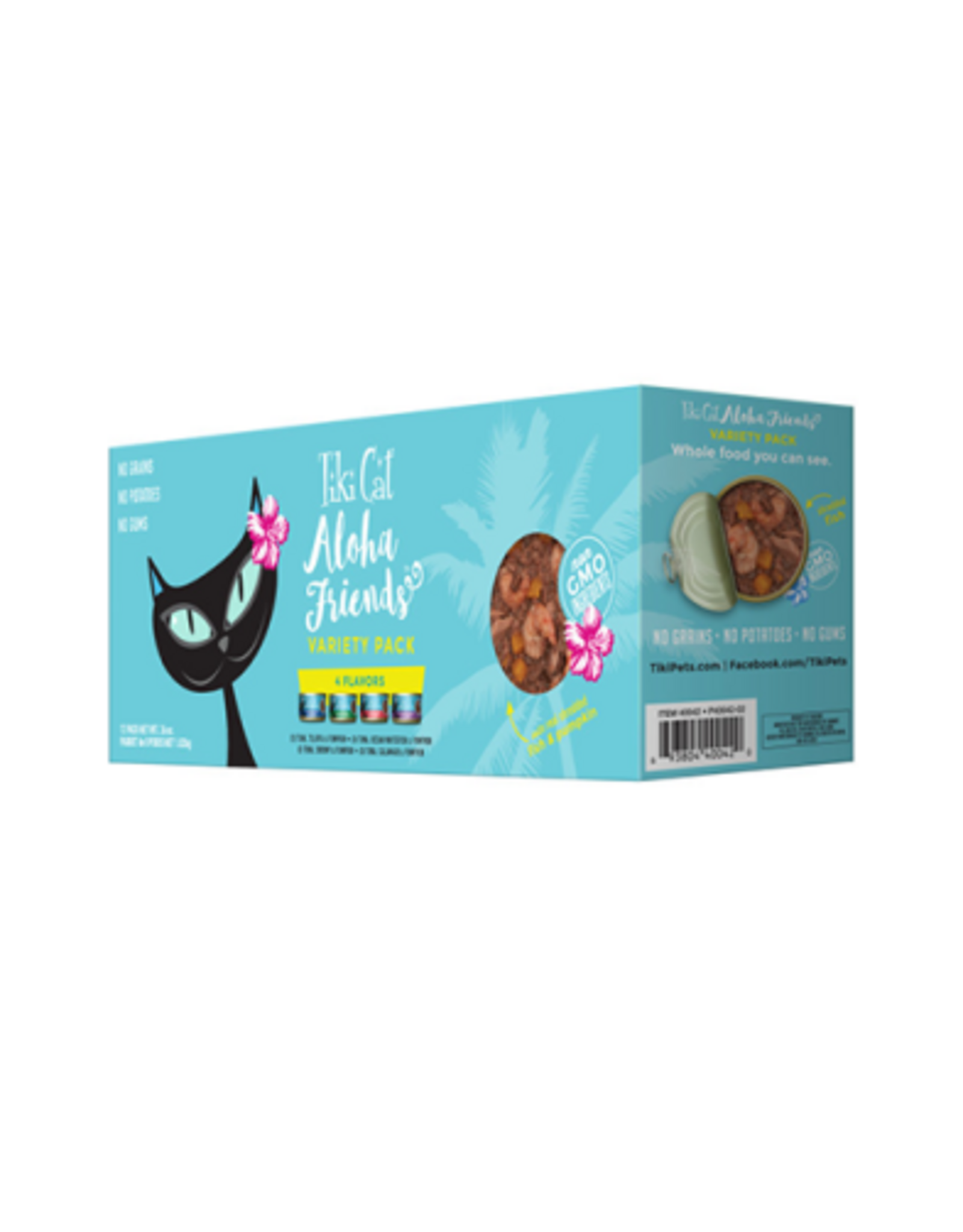 Tiki cat Tiki Cat paquet variété avec citrouille 3oz (12)