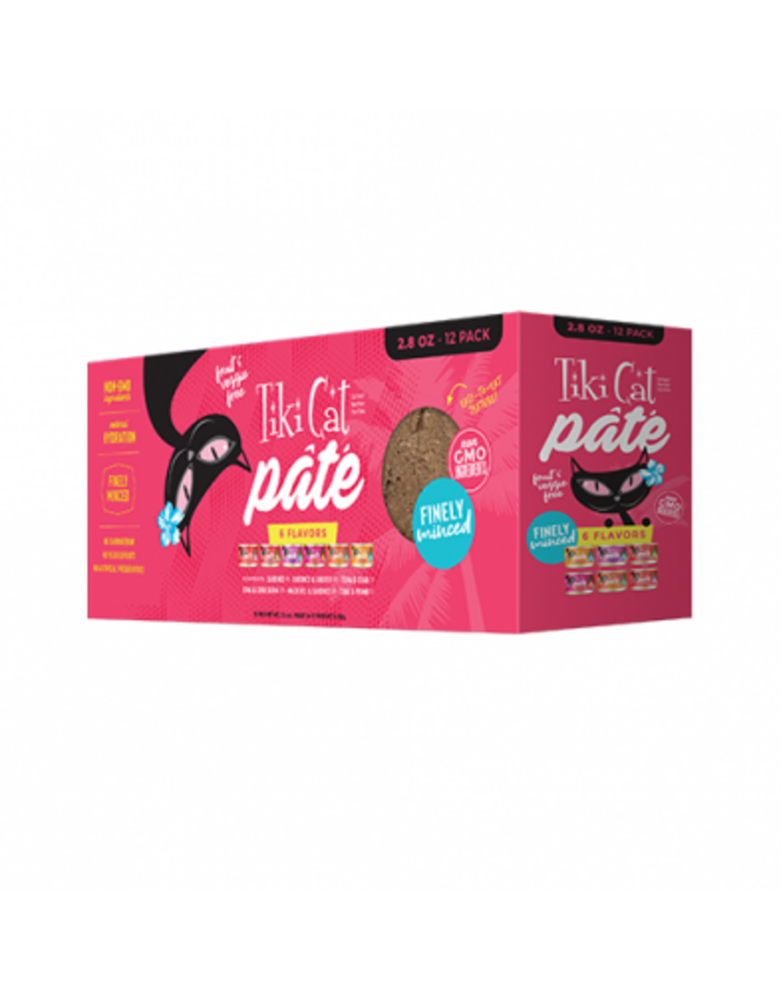 Tiki cat Tiki Cat Wet Grill Variété  paté 12 x 2.8OZ