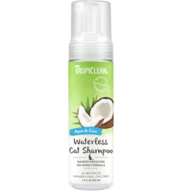 Tropiclean Tropiclean Shampoing sans eau Contre pellicule chat 7.4oz