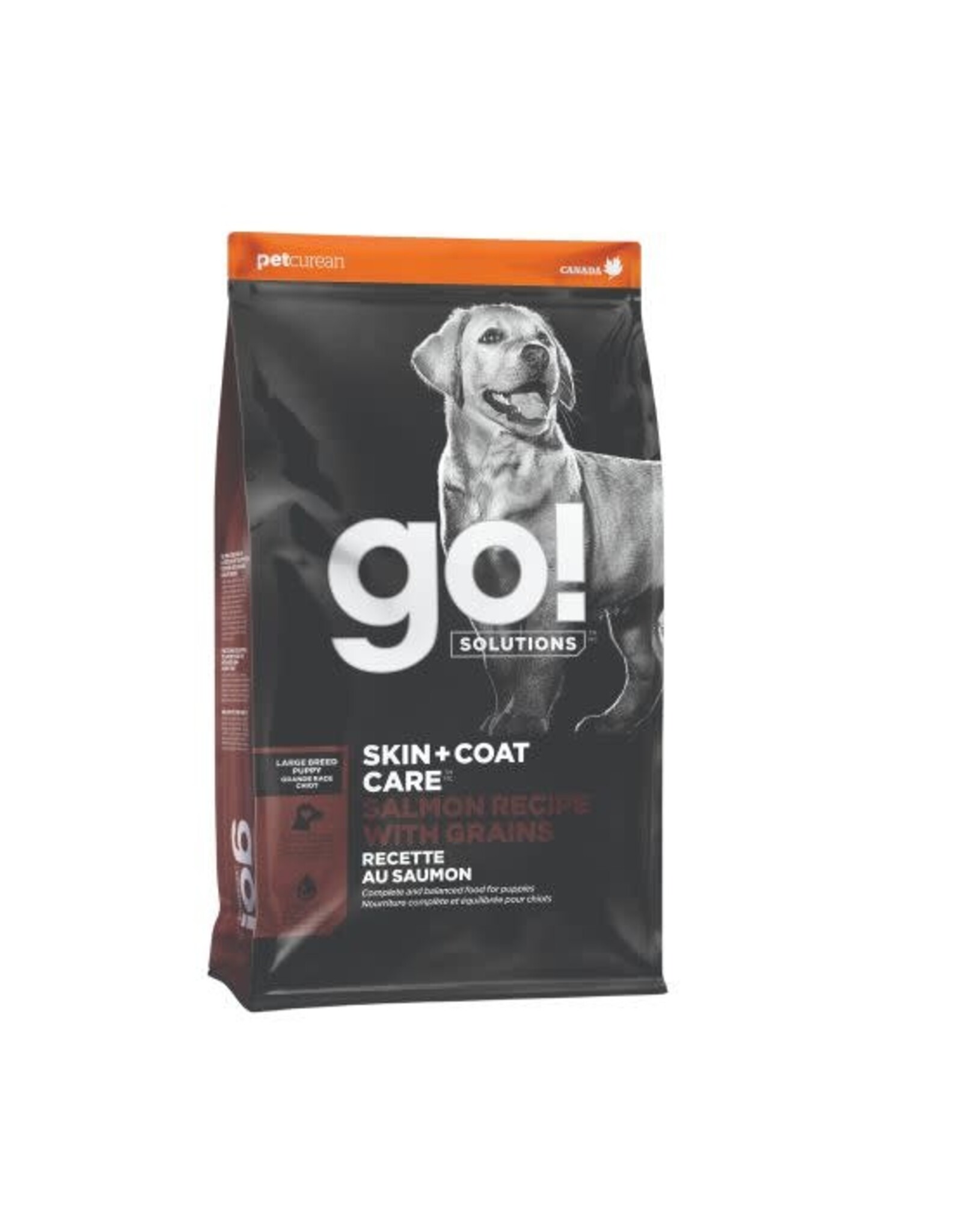 Petcurean Go! Peau & Pelage Saumon Chiot Grande Race 25lbs