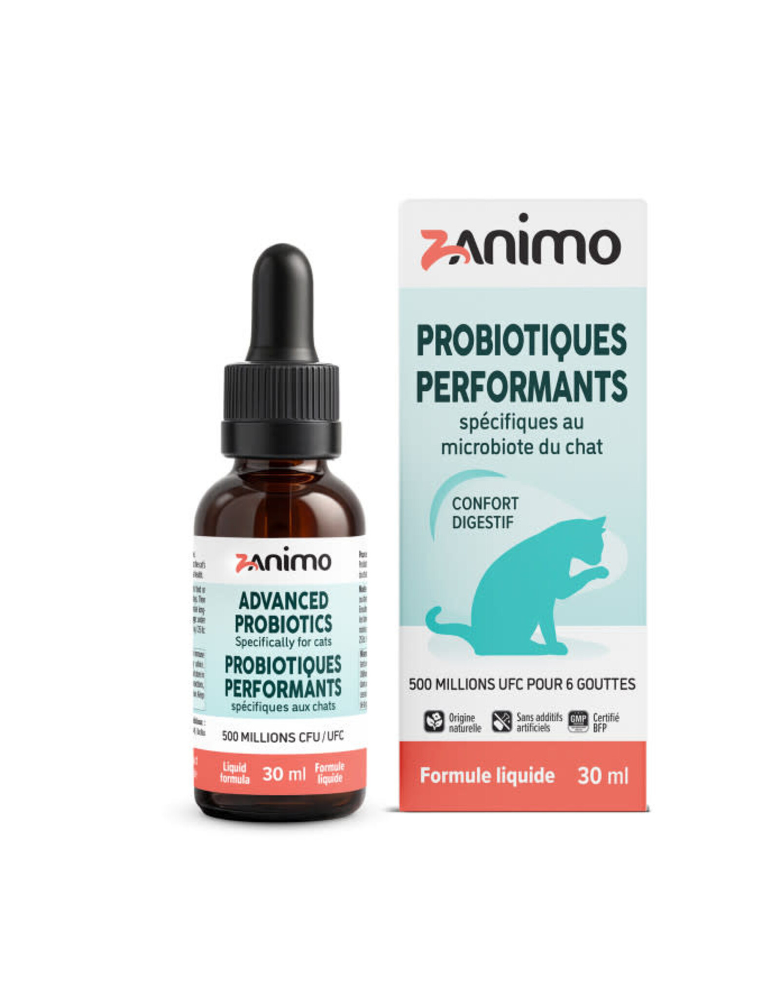 Zanimo Zanimo Probiotiques Performants Chat liquide (30ml)