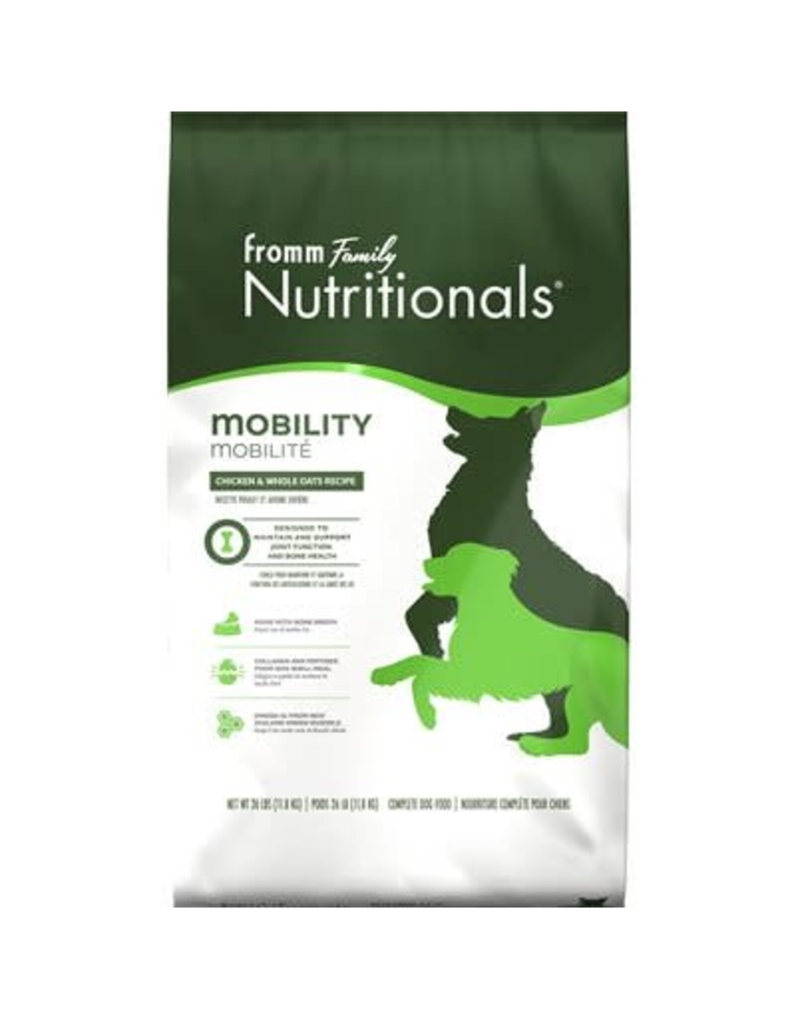 Fromm Fromm Nutritionnel Mobilité Poulet 4lbs