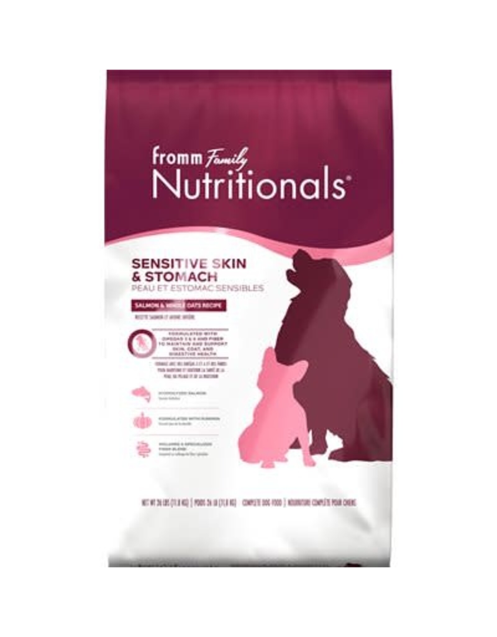 Fromm Fromm Nutritionnel Peau & Estomac Sensible Saumon 1.8KG