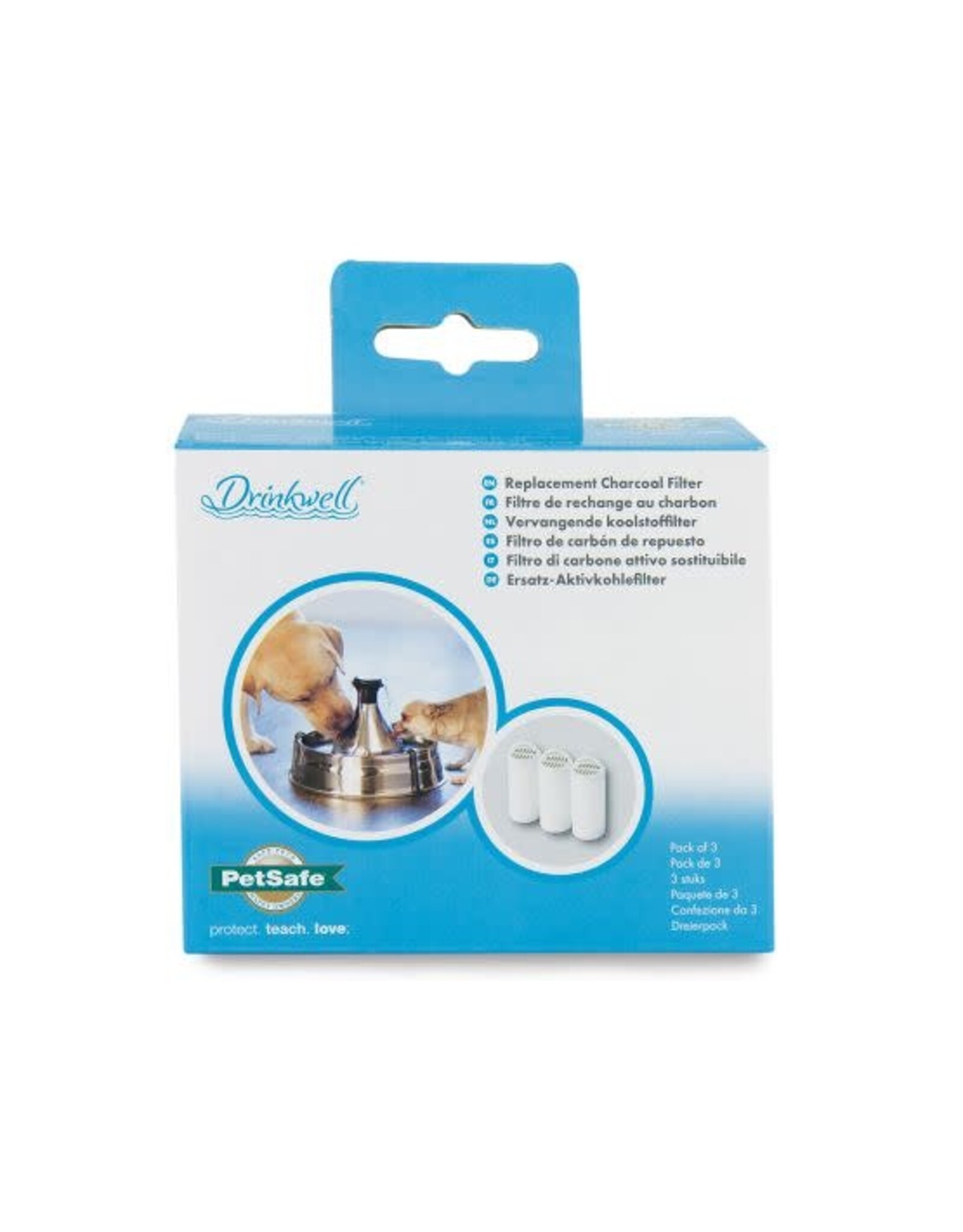 PETSAFE Petsafe filtre au charbon Fontaine Drinkwell 360 degrés