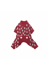 foufoudog *DISC* FFD Pyjamas Snowman rouge  XS