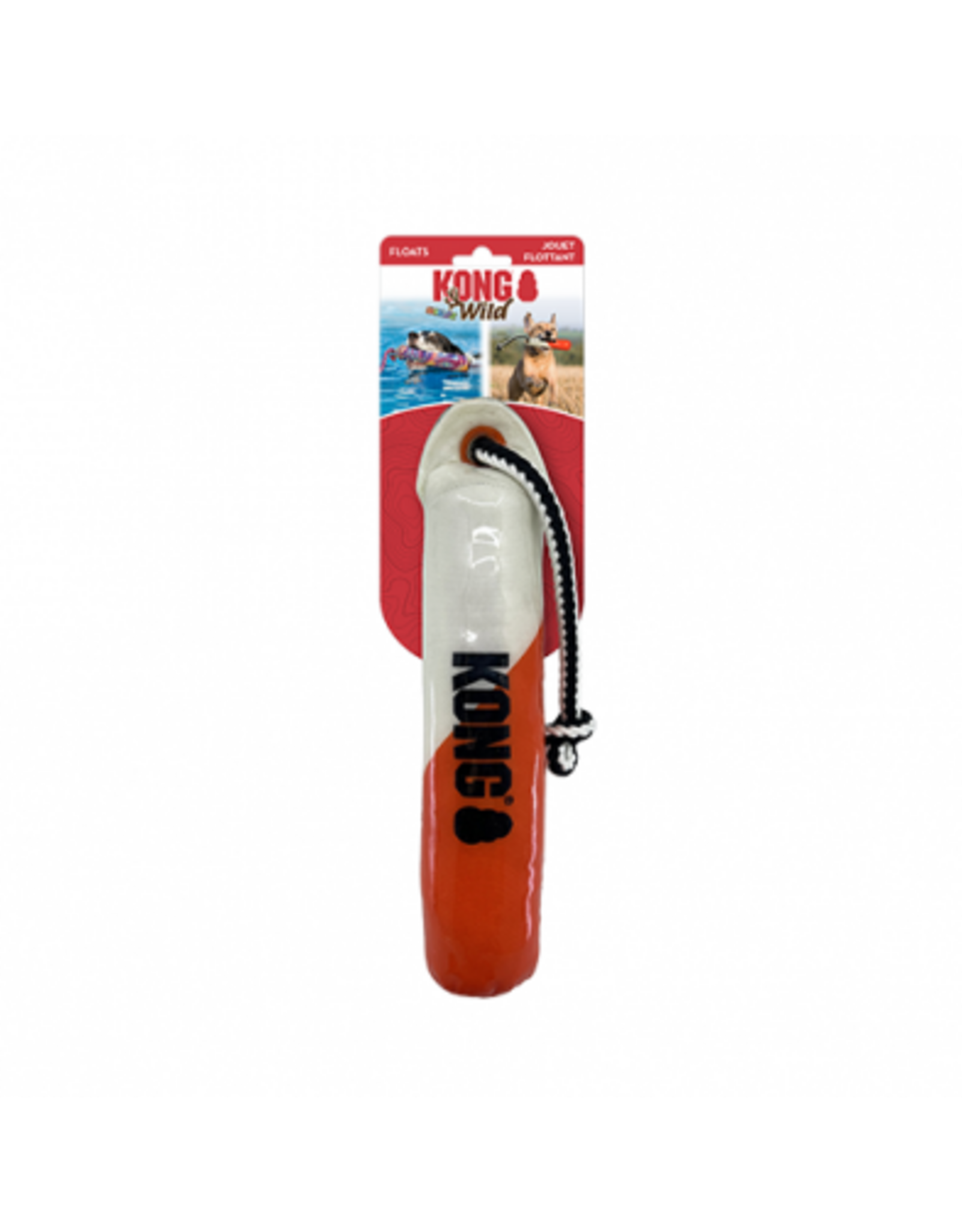 kong Kong Shieldz Dummy orange et blanc  S/M