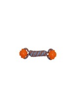 Bud's Bud'z Corde flottante Haltere orange et bleu 24cm
