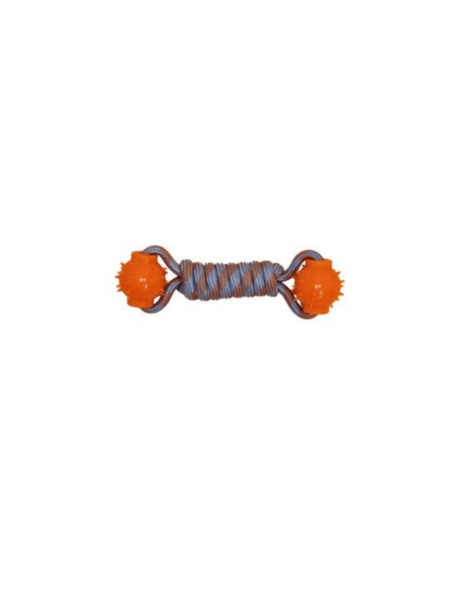 Bud's Bud'z Corde flottante Haltere orange et bleu 24cm