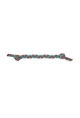 Bud's Bud'z Corde flottante Tresse avec noeuds orange et bleu 48cm