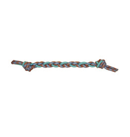 Bud's Bud'z Corde flottante Tresse avec noeuds orange et bleu 48cm