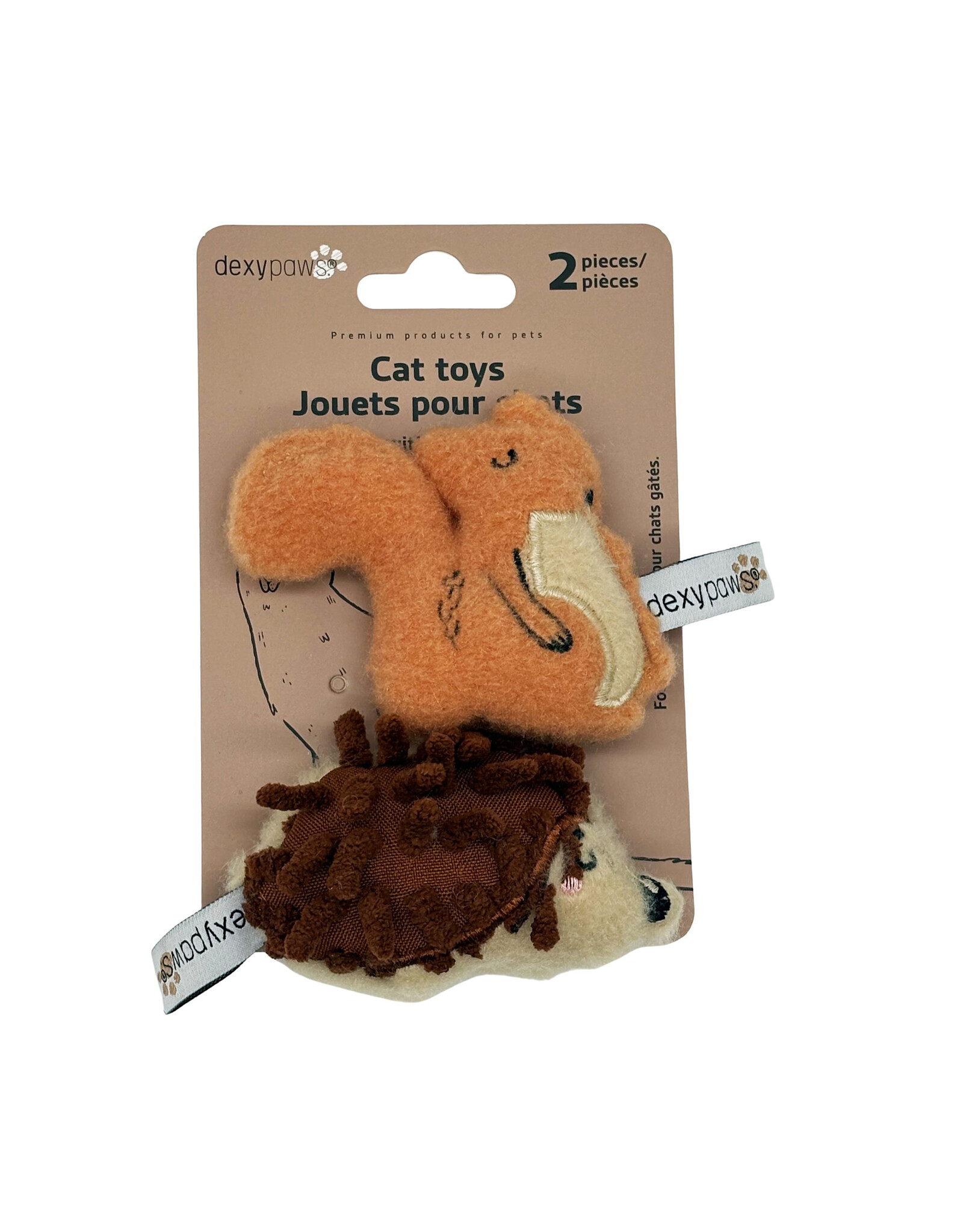 Dexypaws Dexypaws Duo Copains De la  Fôret (chat)