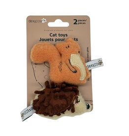 Dexypaws Dexypaws Duo Copains De la  Fôret (chat)