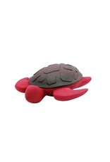 Bud's Bud'z Jouet En Caoutchouc Flottant Avec "squeaker" Tortue Rouge 15cm