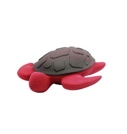 Bud's Bud'z Jouet En Caoutchouc Flottant Avec "squeaker" Tortue Rouge 15cm