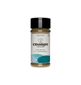 Crumps naturals Crumps Naturals Flocons à Saupoudrer, Poisson + Superaliment Vert 110g