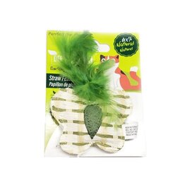 define planet Define Planet Jouet Pour Chat, Papillon De Plumes Sur Paille