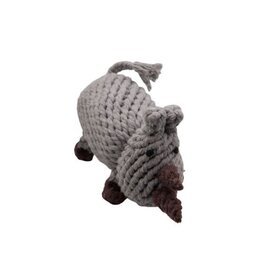 define planet Define Planet Jouet En Coton Naturel - Marshal Le Rhino, Gris Et Brun