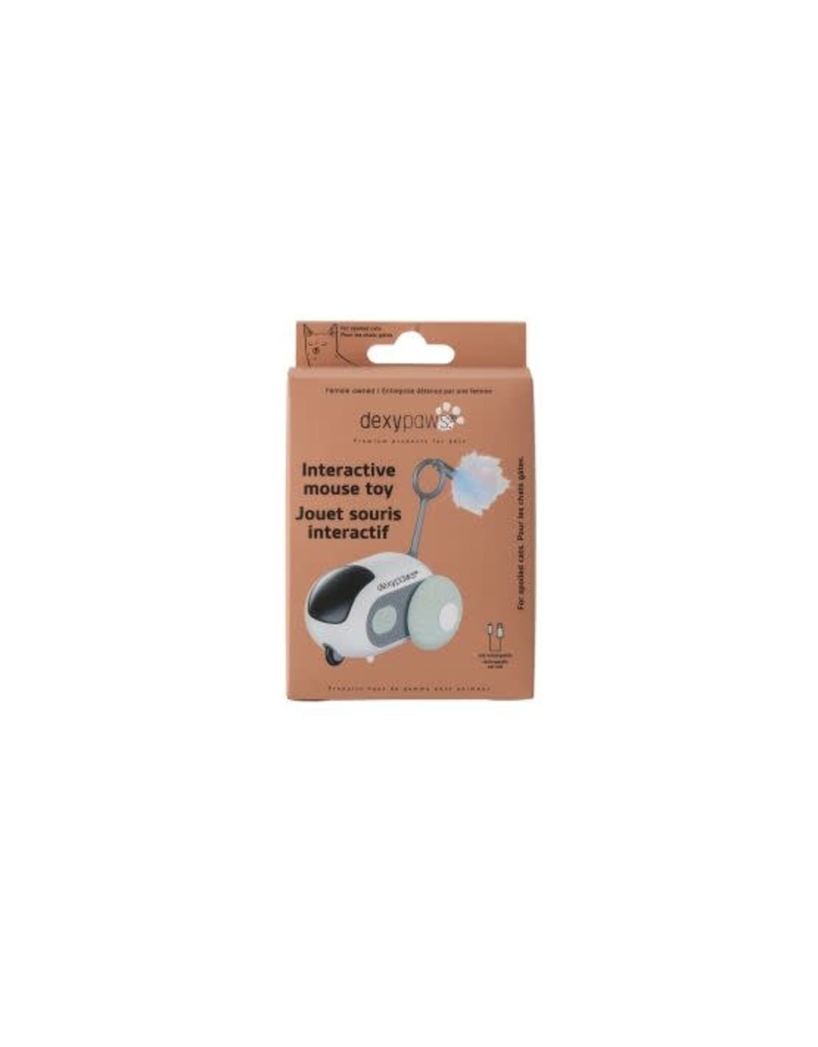 Dexypaws Dexypaws Jouet Interactif Pour Chat, Souris - Vert Sauge