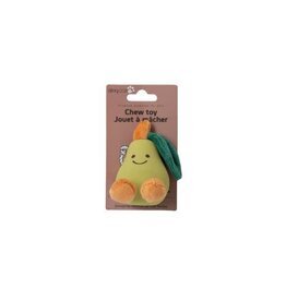 Dexypaws Dexypaws Jouet En Latex Et Peluche Pour Petit Chien - Poire 4"