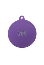 Messy Mutts Messy Mutts Couvercle En Silicone Pour Conserves mauve
