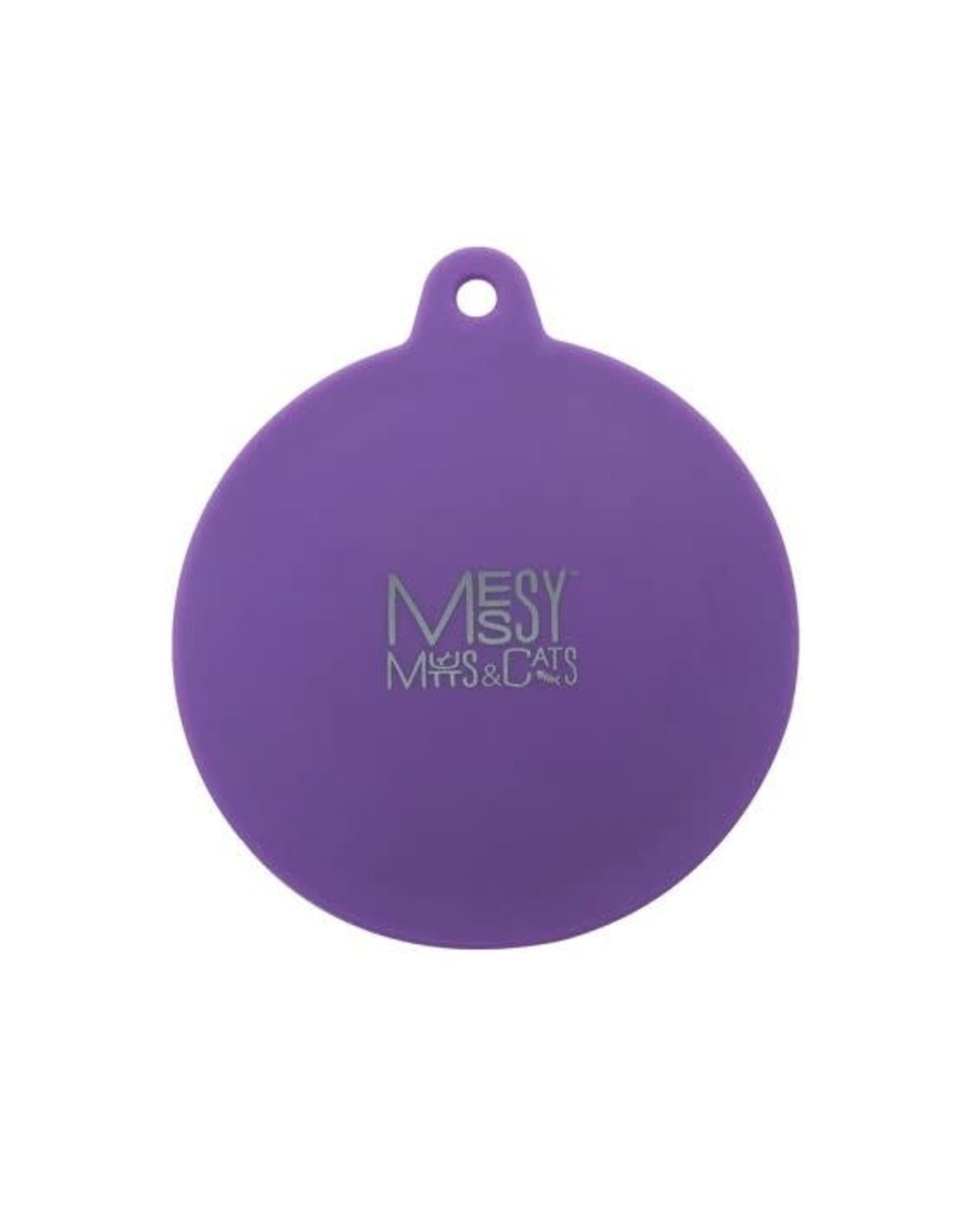 Messy Mutts Messy Mutts Couvercle En Silicone Pour Conserves mauve