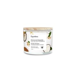 SOS Odeurs PURODORA Bougie de Soya Noix Coco et Pistache 13oz