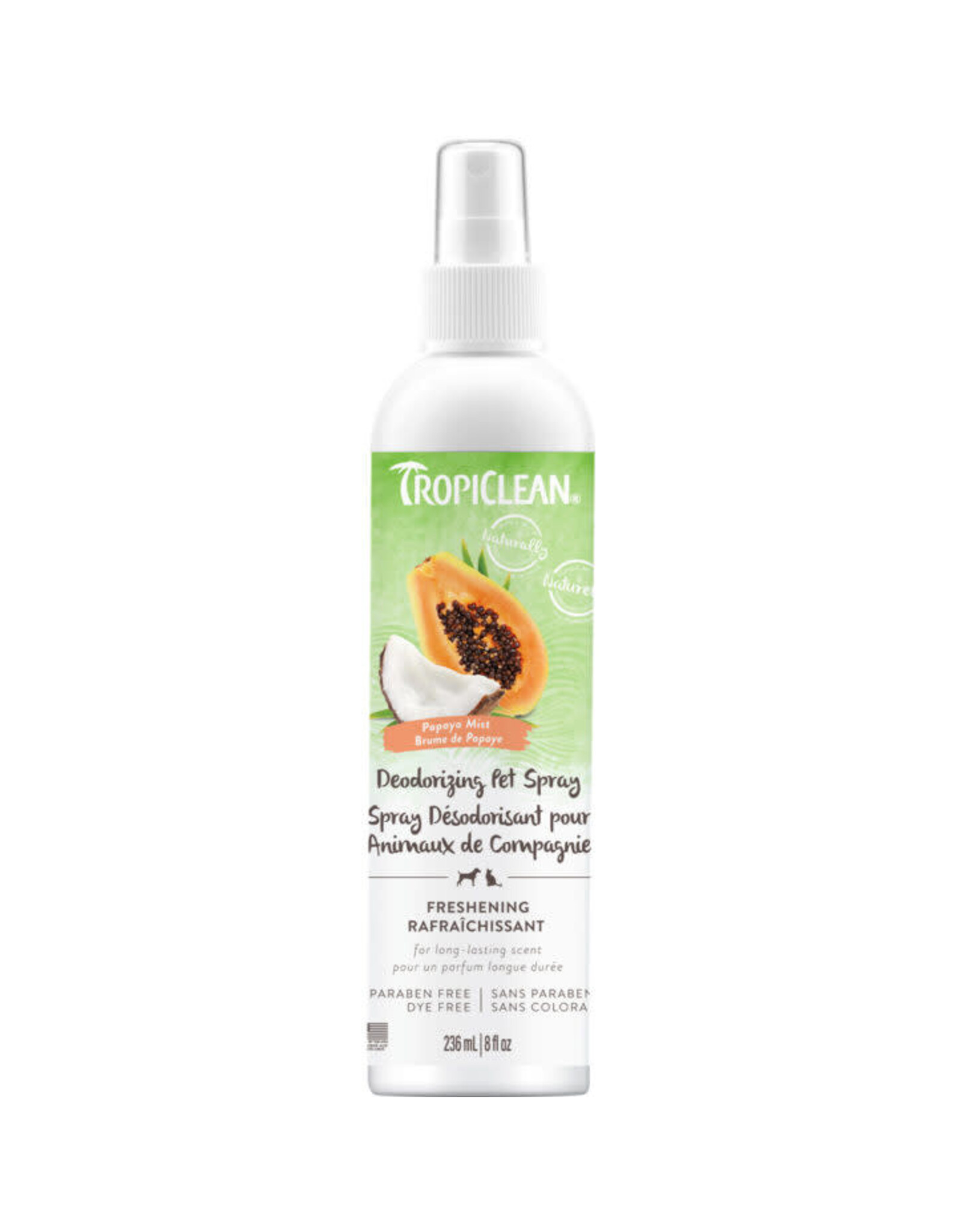 Tropiclean Tropiclean Désodorisant Papaye 8oz