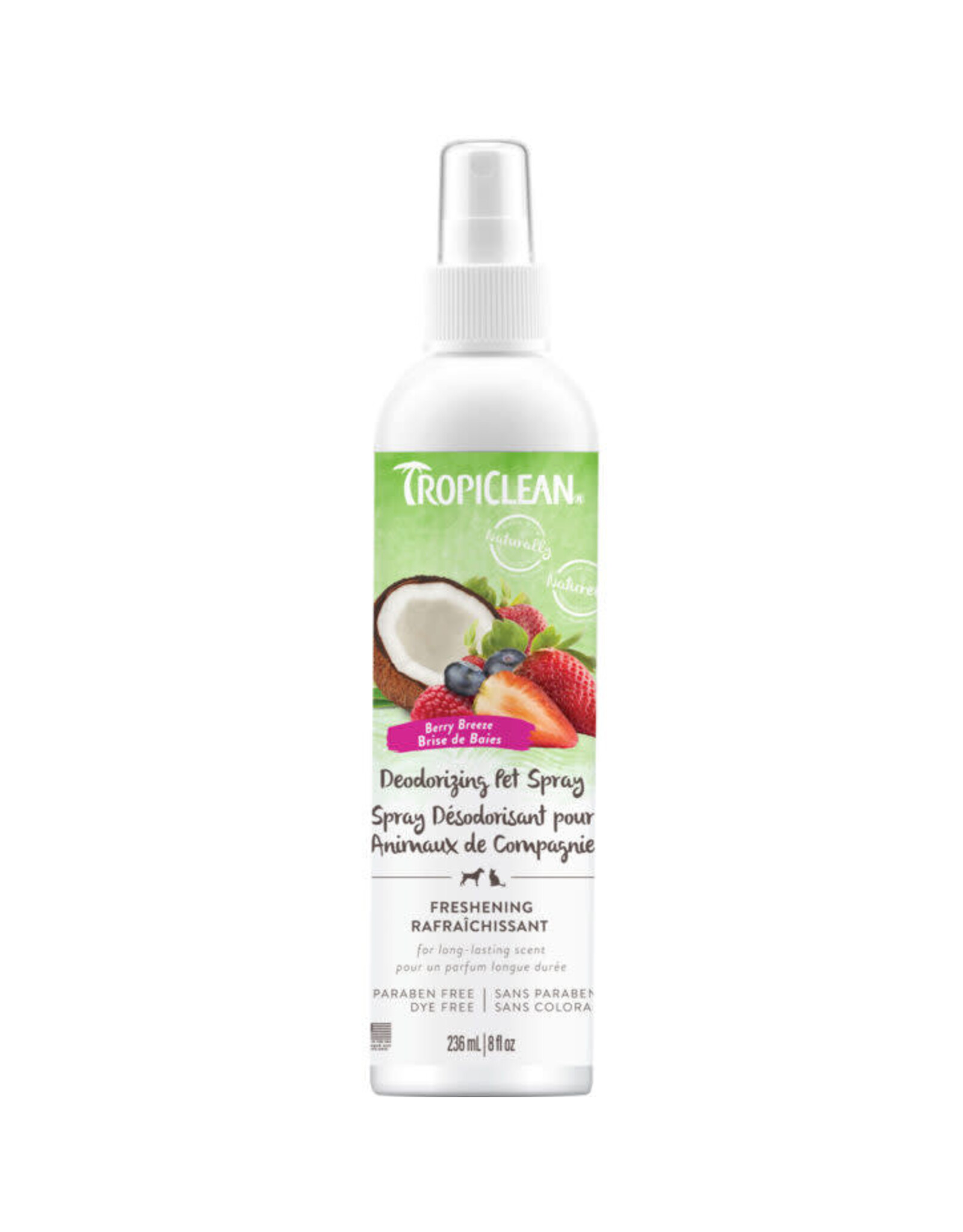 Tropiclean Tropiclean Désodorisant Baies 8oz