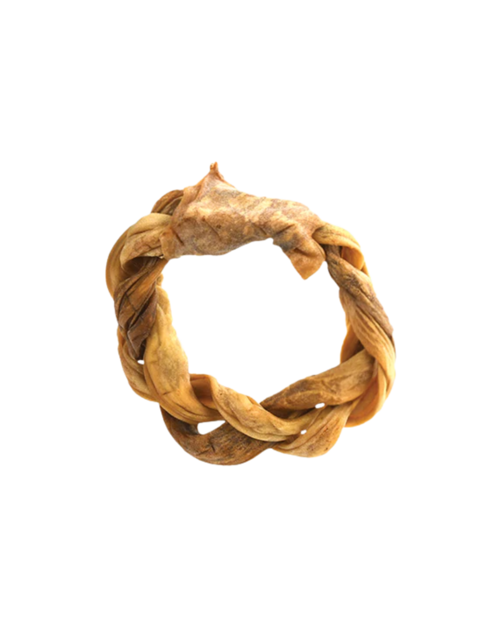 natures own dog chews Nature's  Own Anneau Collagene d'agneau tressé 4''