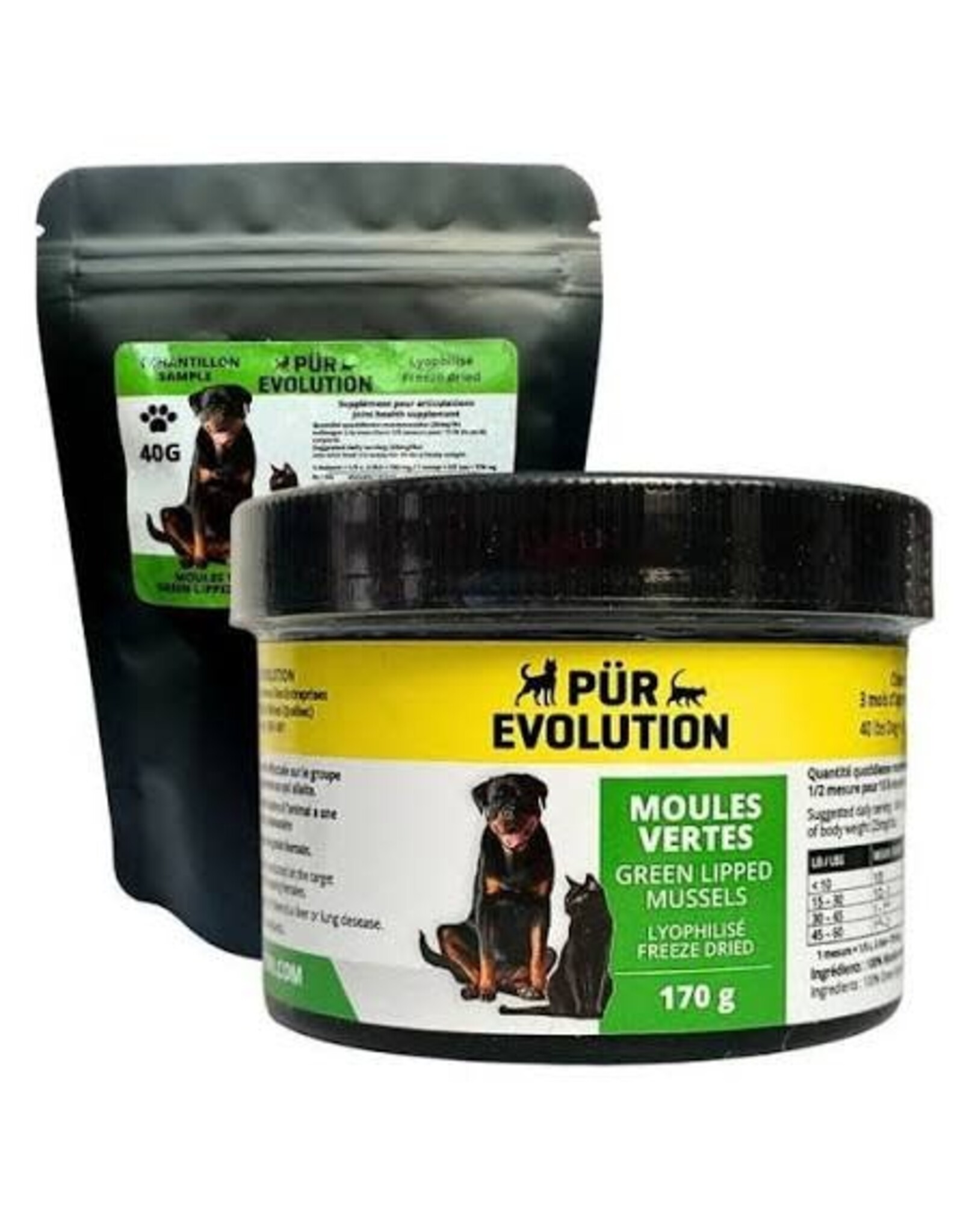 Purevolution Purévolution Moule Verte 170g