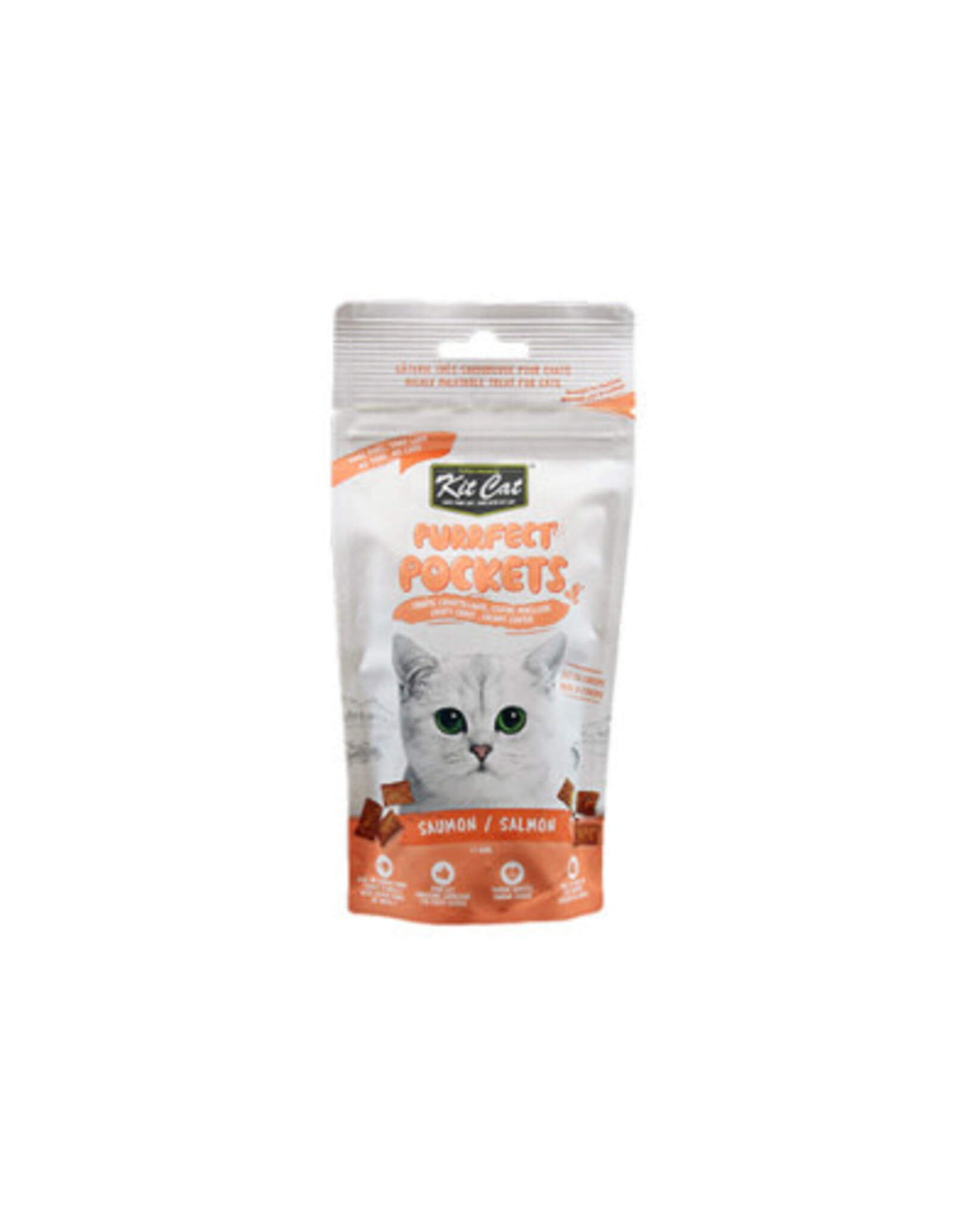 kit cat Kit Cat Gaterie Purrfect Pockets Saumon 60g