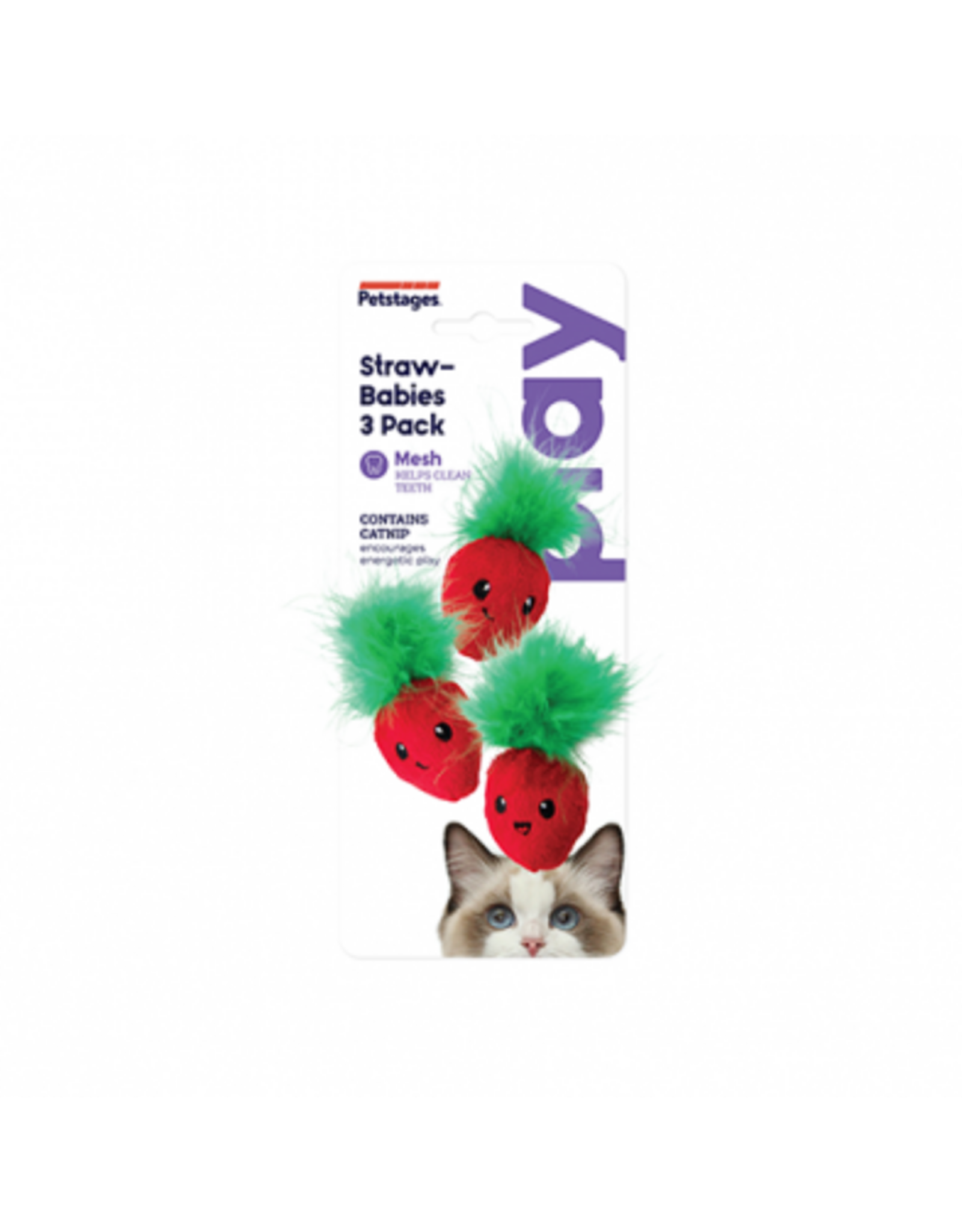 outward hound Catstages Strawbabies (Pqt.3)