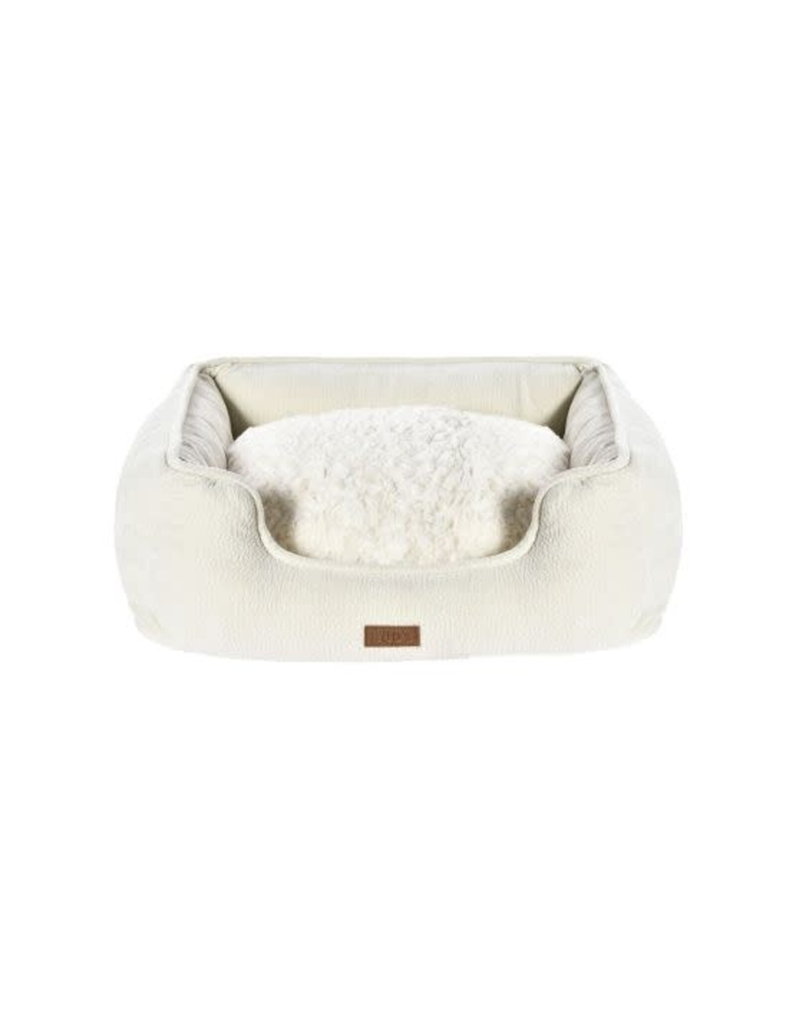 Bud's Bud'z Lit rebords élevés Élégant Ultra doux crème M 61x48x18cm