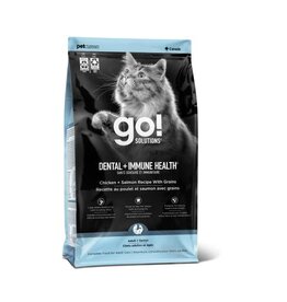 Petcurean Go! Dentaire et Immunitaire Poulet & Saumon 6lbs (Chat)