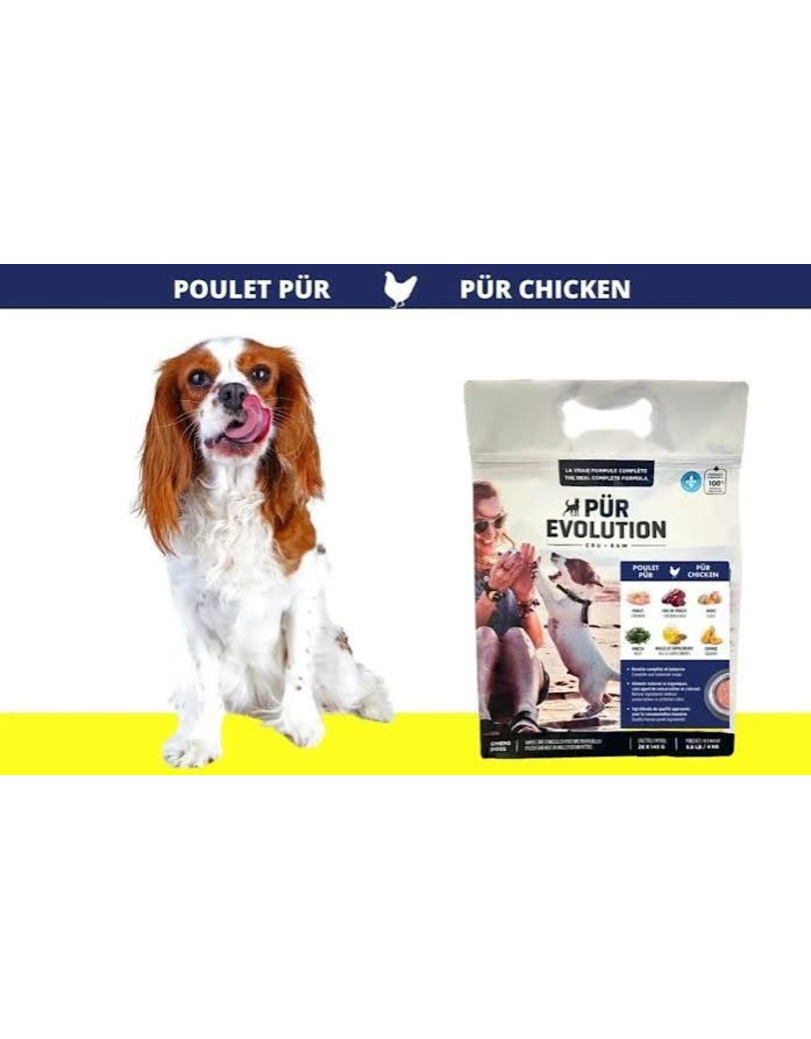 Purevolution Pürevolution échantillon Poulet PUR 2x143g
