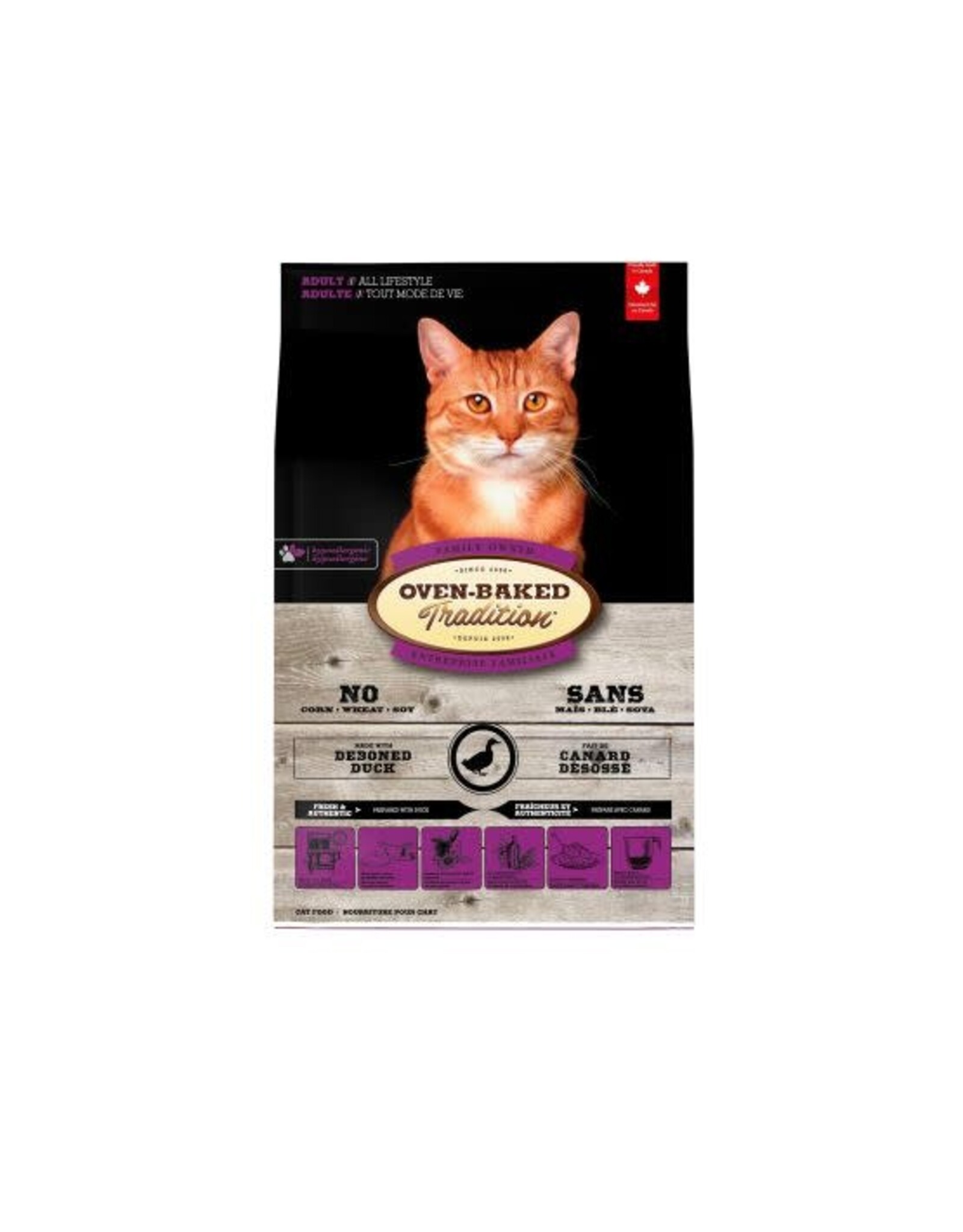 Oven-Baked Tradition Oven-Baked Adulte Canard 9lbs (Chat)