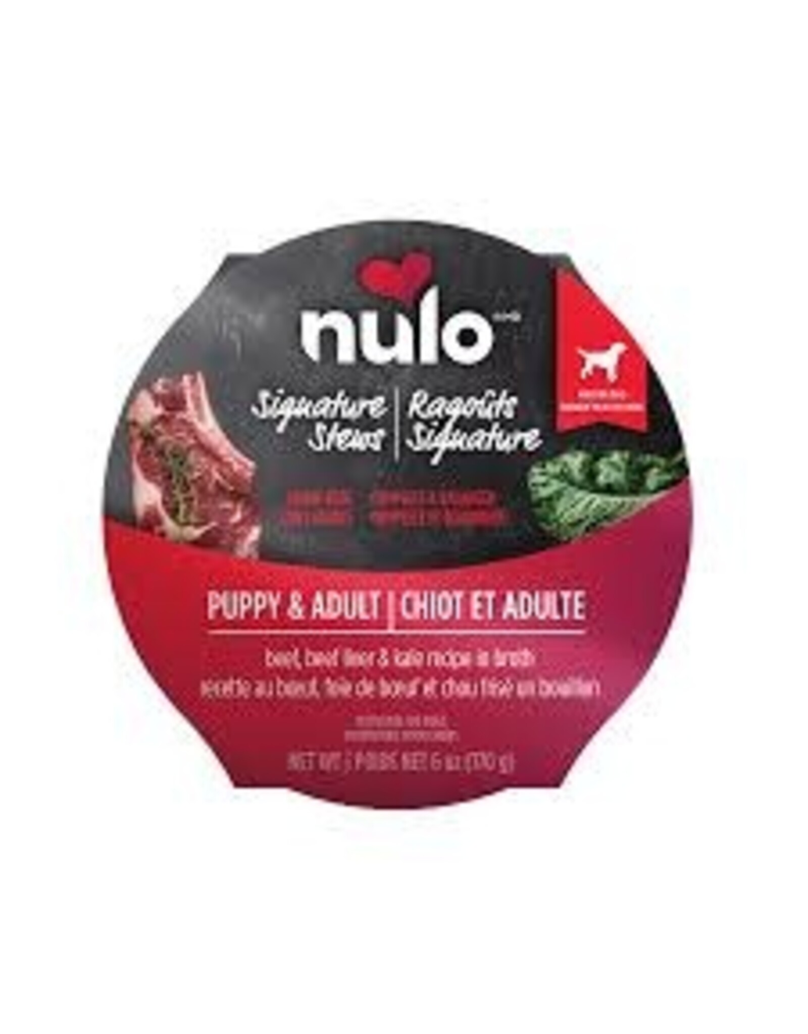 Nulo Nulo R.S. Chiot & Adulte Boeuf & Kale 6oz