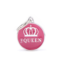 MyFamily MyFamily Médaille Charms Cercle Queen M