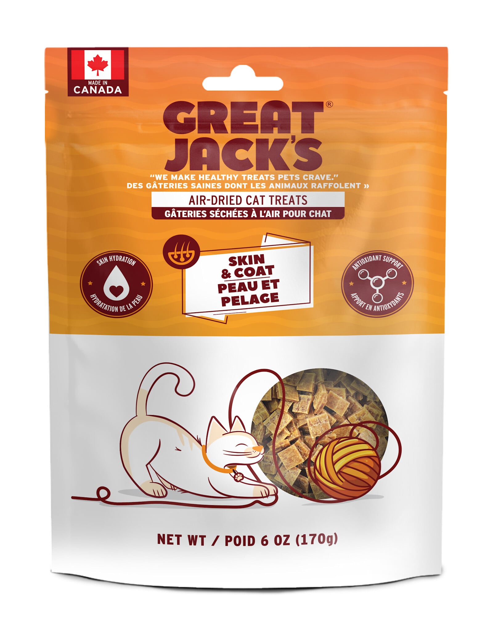 Great Jack's Copy of Great Jacks Gateries fonctionnelles allergies & immunité poulet 170g