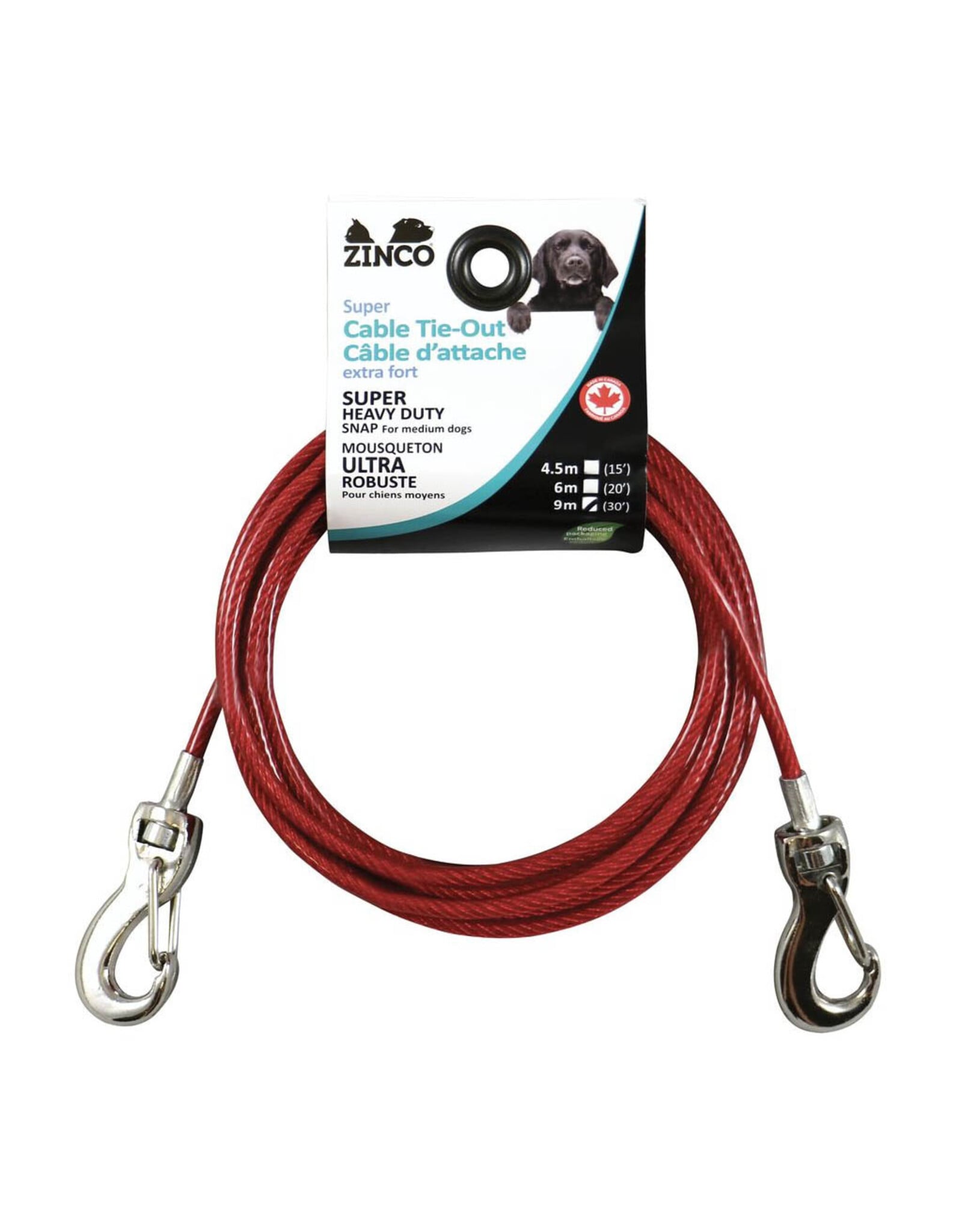 Ben-Mor Cable d'attache jusqu'a 125Lbs 30'