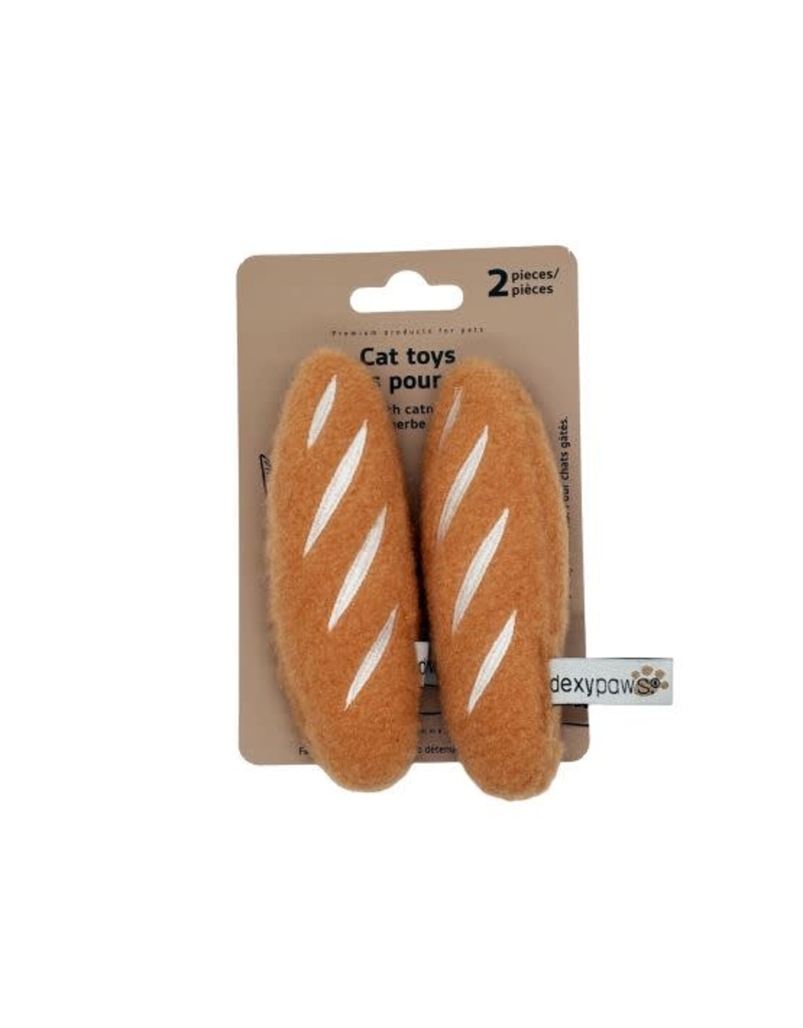 Dexypaws Dexypaws Duo Pains Baguettes (chat)