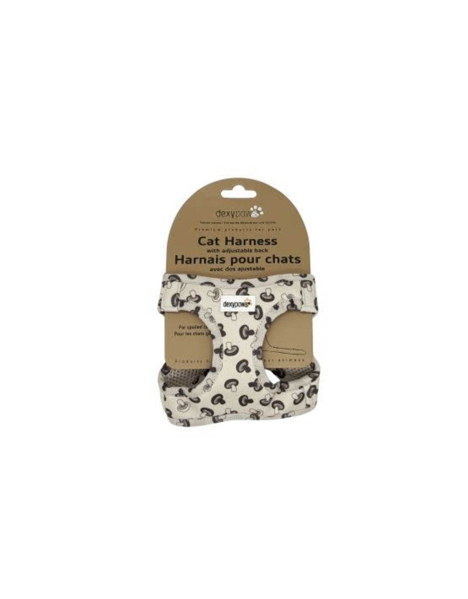 Dexypaws Dexypaws Harnais Champignon L (Chat)