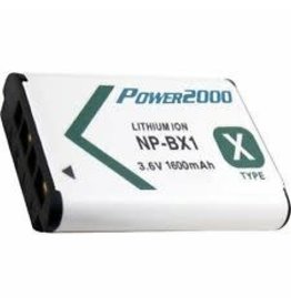 Power2000 Power2000 Battery For Sony NP-BX1