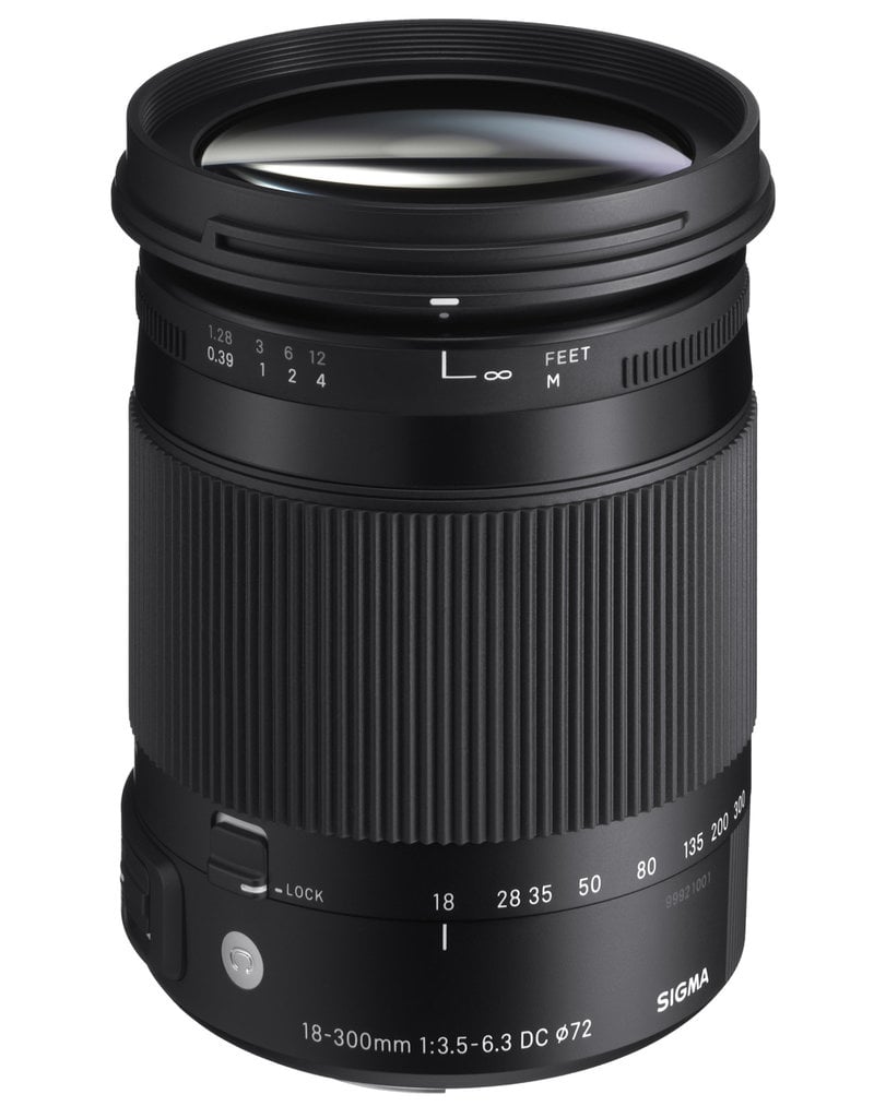 Sigma Sigma 18-300mm f/3.5-6.3 DC Macro OS HSM Contemporary Lens for Nikon