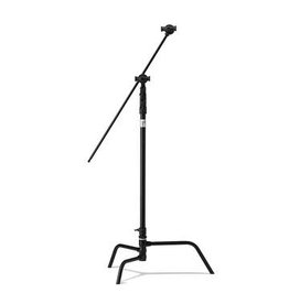 KUPO Kupo 40in Master C-Stand with Turtle Base Kit (Stand 2.5in Grip Head & 40in Grip Arm with Hex Stud) - Black